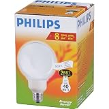 Philips Energiesparlampe 9Watt warmton