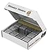 Bcurb Whisky Stones Sipping and Chilling Rocks Ice Cubes Wine Scotch Beer Whiskey Cold Soapstone with Carrying Pouch. (Black Stone - 9 Pc)
