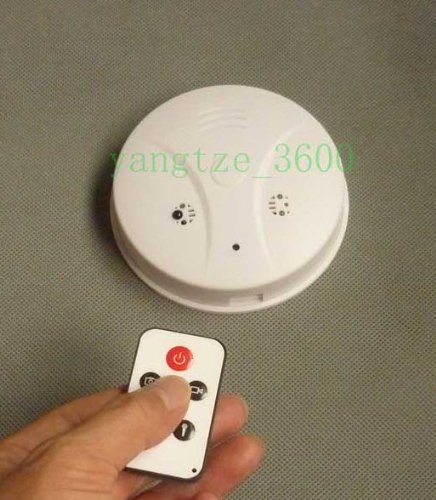 8GB Smoke Detector Hidden Spy Camera DVR (with motion detection)