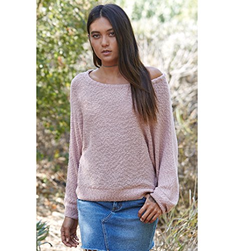 Me To We Womens Cocoon Pullover Sweater
