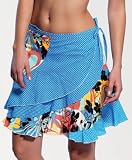 Freya Circus Circus Frilled Wrap Skirt Swim Cover #3148