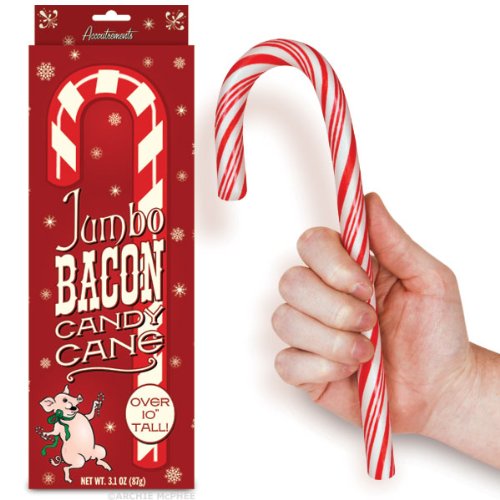Jumbo Bacon Candy Cane