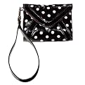 Ruby Couture Polka Dot Camera Case - Black & White