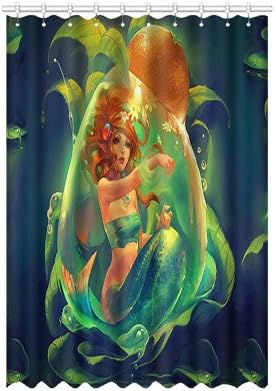 CRUSH Little Mermaid Window Curtain Polyester 52"x84" (1 piece)