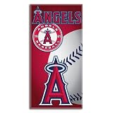 Los Angeles Angels MLB Fiber Reactive Beach Towel (Emblem Series) (60x30")"