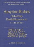 Assyrian rulers of the early first millennia BC, (1114-859 BC)