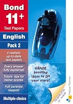 Bond 11+ Test Papers English Multiple-Choice Pack 2