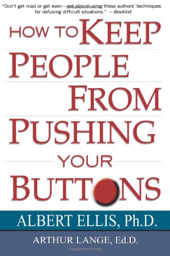 how to keep people from pushing your buttons