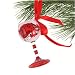 Arkansas Razorbacks Hand-Painted Mini Wine Glass Christmas Ornament