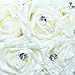 Favebridal Real Touch Flower Silk Rose Bridal Wedding Bouquet WF012CR