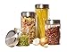 Kamenstein Glass Canisters, Set of 4