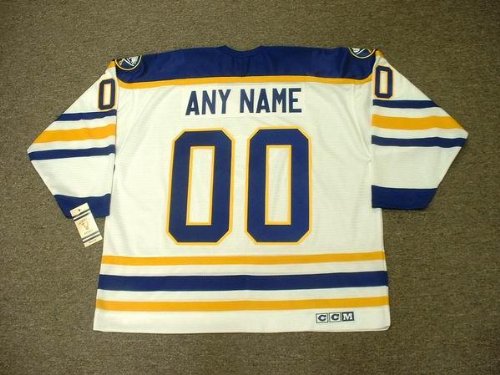 Buy BUFFALO SABRES 1980's CCM Vintage Throwback Home NHL Hockey Jersey Customized with Any Name &...