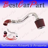 06 07 08 09 00 10 11 Honda Civic Si 2.0 L4 Cold Air Intake Red (Included Air Filter) #Cai-hd013r