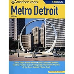 Detroit MIi Metro Street Atlas
