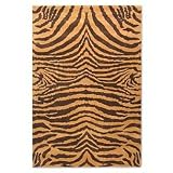 Soho Zebra Print Wool Area Rug Black/Brown,96 x 136 Grandin Road, Black/Brown, 96 x 136 Soho Zebra Print Wool Area Rug Black/Brown,96 x 136 Grandin Road, Black/Brown, 96 x 136