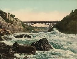 Niagara's Whirlpool Rapids, 1900 - Fine-Art Gicl??e Print of a Vintage Photochrom Image from the Library of Congress Collection