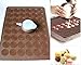 Longzang 48-Capacity Macarons Mat and Decorating Flower Tools