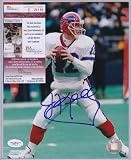 JIM Kelly Buffalo Bills Hof Signed Autographed Photo Coa + Hologram Jsa Coa