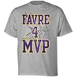 Minnesota Vikings Brett Favre #4 MVP Men's T-Shirt