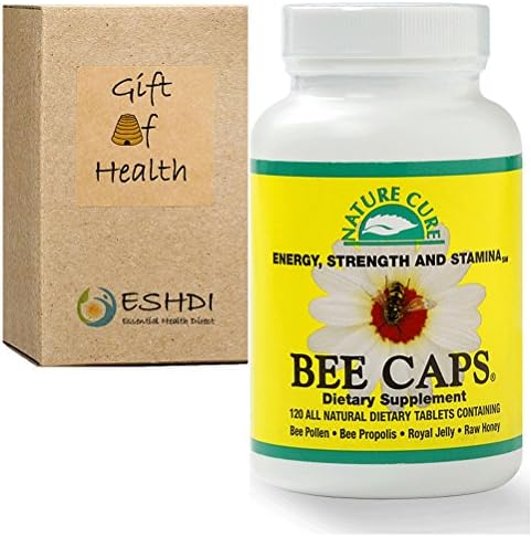 Bee Pollen (2000 mg) Propolis (800 mg) Royal Jelly (400 mg) Raw Honey (200 mg) in 4 Bee Caps Daily