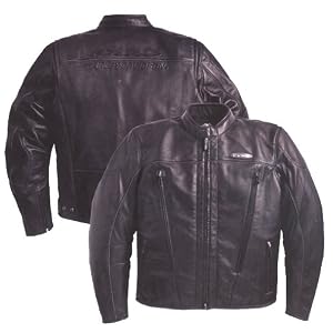 Harley-Davidson® Men's FXRG® Midweight Leather Motorcycle Jacket. 98518-09VM