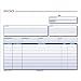 Adams Invoice Unit Set, 8.5 x 7.44 Inch, 2-Part, Carbonless, 50-Pack, White and Canary and Pink (NC2872-50)
