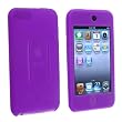 eForCity Premium Silicone Skin Case Compatible With Apple&reg; iPod touch&reg; 1st gen and Gen2, Purple