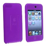 Eforcity Premium Silicone Skin Case Compatible With Apple® Ipod Touch® 1st Gen And Gen2, Purple
