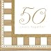 16 Servietten 50 Years together goldene Hochzeit