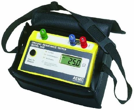 AEMC 3640 3-Point Digital Ground Resistance Tester Kit with 150' Leads by AEMC