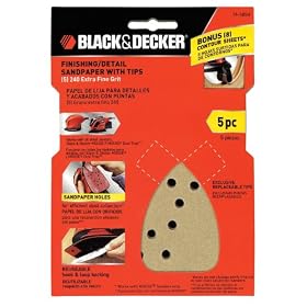 Black and Decker 74-585H 240-Grit Mouse Sand Paper by Black & Decker