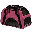 Bergan Comfort Carrier Soft-Sided Pet Carrier, Small, Rosewine