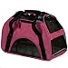 Bergan Comfort Carrier Soft-Sided Pet Carrier, Small, Rosewine