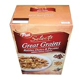 51QaZn 52YL. SL160  Post Selects Great Grains Raisins, Dates, and Pecans Whole Grain Cereal 40.5 Total Ounce Value Box