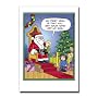 First Wish - Scandalous Cartoon Merry Christmas Greeting Card