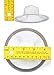 Thunder Group Stainless Steel Sink and Tub Strainer, For 2.25 Inch Diameter Hole, Pack of 4