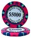 モンテカルロ 13.5g ポーカーチップ 25枚セット ピンク $5,000