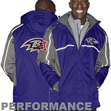 NFL Baltimore Ravens Men's Frozen Tundra Systems Jacket, Purple, Large Amazon.com