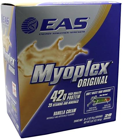 Myoplex Vanilla Cream - EAS - 20 - Packet
