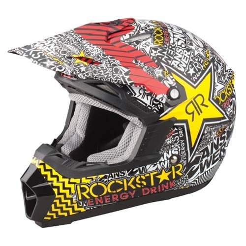 Answer Racing 'Nova' Rockstar Black/Red Youth 
