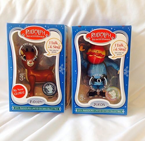 Rudolph the Red Nose Reindeer & Yukon Talking/Singing Limited Edition Collectible