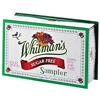 Whitman's Sugar Free Sampler Assorted Chocolate, 10-Ounce Boxes (Pack of 3)