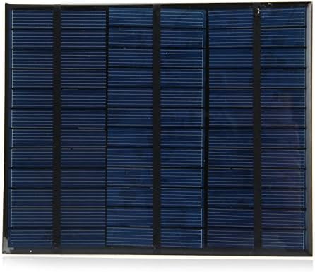 SUNWALK 3.5W 18V Mini Encapsulated Solar Cell Epoxy Solar Panel DIY Module for Battery Charger Power 165x135mm (Solar Panel Only)