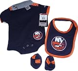 New York Islanders Onesie, Creeper, Bib Set 3 pc 18 Months