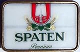 Hand Made Vintage Style SPATEN Beer Can Belt Buckle