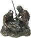 Nativity Bronzed Statue Jesus Mary Joseph Christian