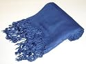 Pashmina Scarf Shawl Wrap Throw Royal Blue Navy