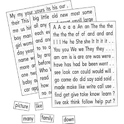 Educational Insights Magnetic Sight Words and Sentence Builders