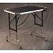 Grooming Table w/ADJUSTABLE Legs (Black) 46 inL x 24 inW -Champagne