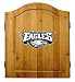 Imperial Philadelphia Eagles Licensed Solid Pine Cabinet and Bristle Dartboard Set